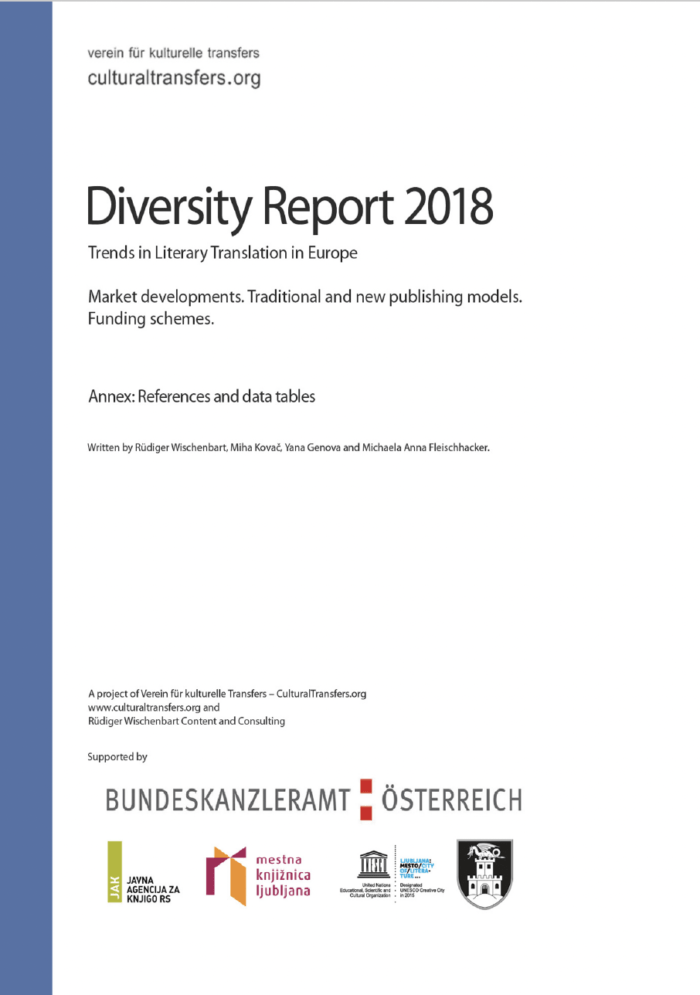 Diversity Report 2018 on Literary Translations in Europe