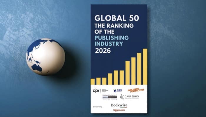 Cover of the Global 50 Publishing Ranking 2026